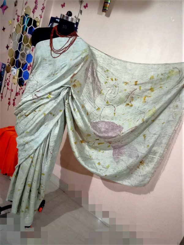 LeafAge.in | Hand Spun Mulberry Silk Saree - 2022 | it's... nature made!